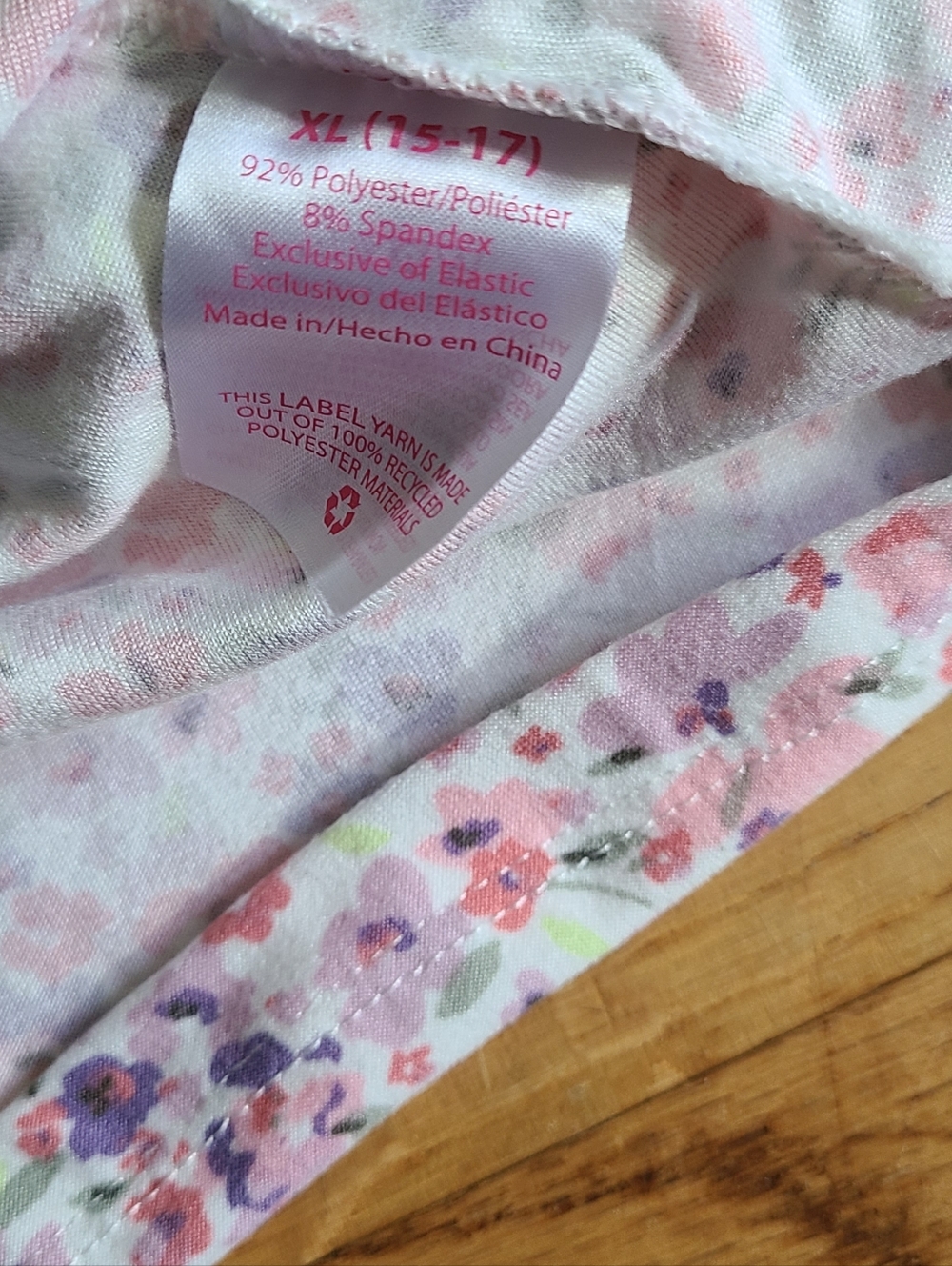 No Boundaries Flirty Floral Dress Size XL Knee Length Tie Front EUC - Picture 5 of 5